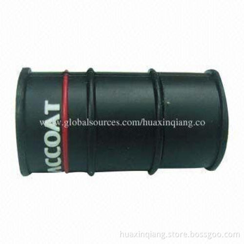 USB2.0 Oil Drum-shape USB Drive, 128MB-64GB Capacity Range, Logo Design, Soft PVC Materials